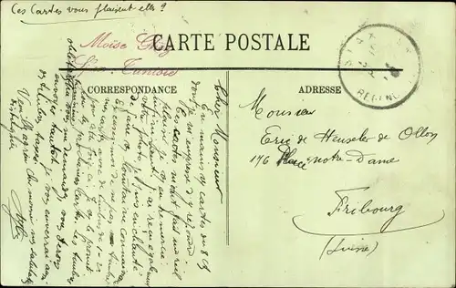 Ak Scenes et Types, Une Partie de Dominos