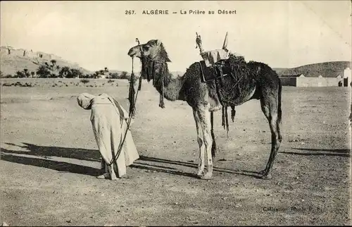 Ak Algerien, La Prière au Désert, Kamel