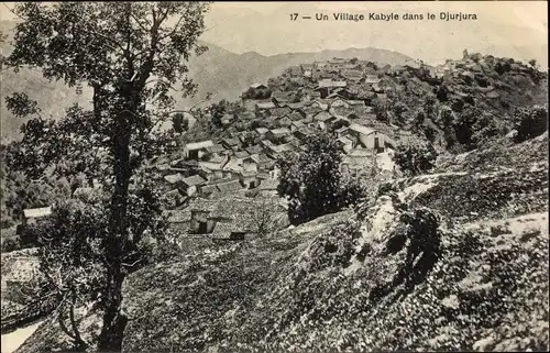 Ak Djurdjura Kabylie Algerien, Une Village Kabyle