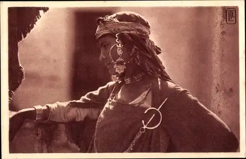 Ak Types d'Orient, Mabrouka, la bedouine, Maghreb, Schmuck