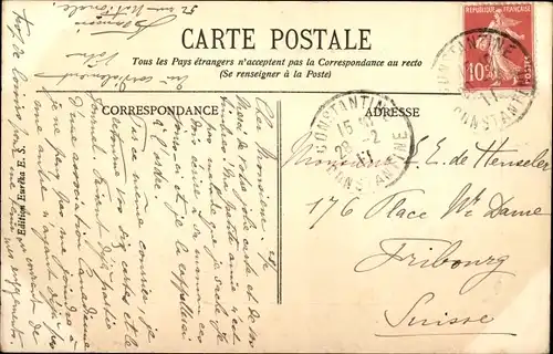 Ak Constantine Algerien, Rue du Quartier Arabe