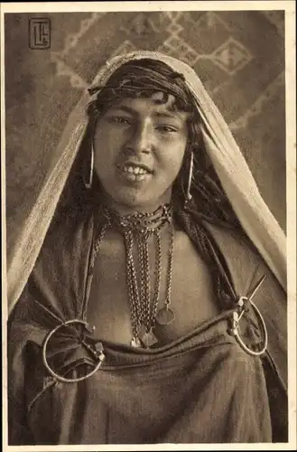 Ak Types d'Orient, Bedouine, Maghreb, Schmuck