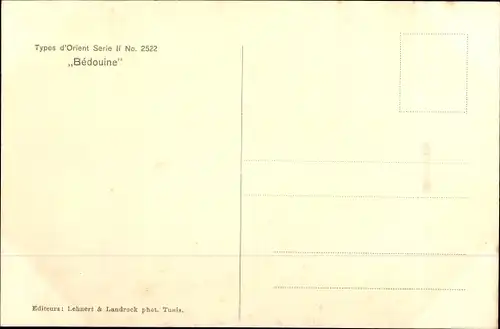 Ak Types d'Orient, Bedouine, Maghreb, Schmuck