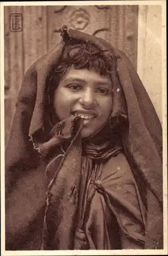 Ak Jeune fille arabe, Maghreb