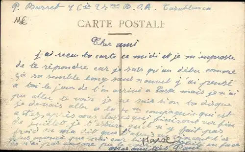 Ak Casablanca Marokko, Nouveaux Abattoirs et Parc des Bestiaux