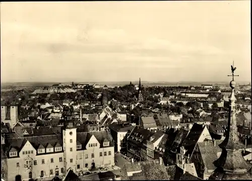 Ak Freiberg in Sachsen, Stadtpanorama