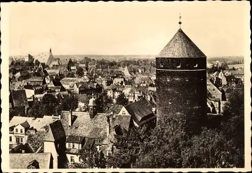 Ak Freiberg in Sachsen, Blick vom Turm der Kirche St. Jacobi, Donatsturm