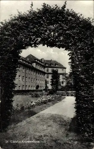 Ak Görlitz in der Lausitz, St. Carolus Krankenhaus