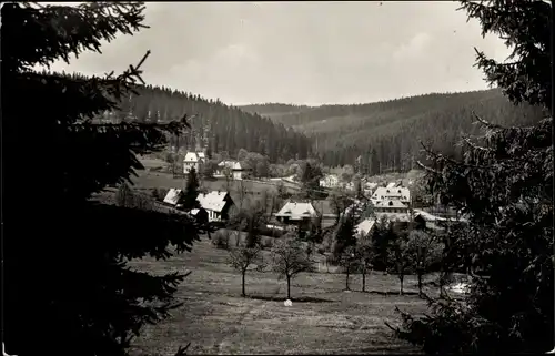 Ak Wildenthal Eibenstock im Erzgebirge, Blick zum Ort