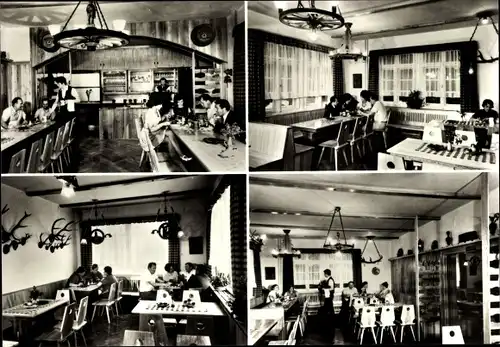 Ak Stützengrün im Erzgebirge Sachsen, Berghotel Kuhberg