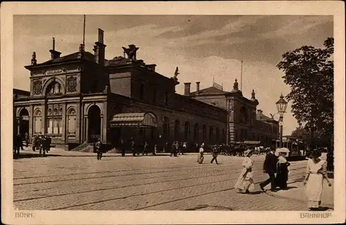 Ak Bonn am Rhein, Bahnhof