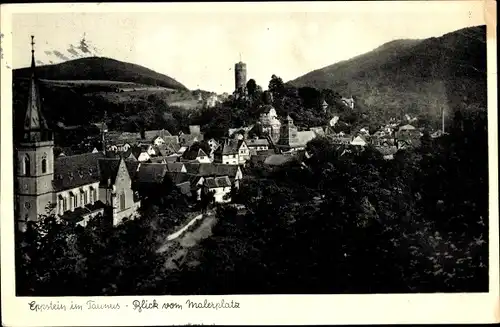 Ak Eppstein im Taunus, Blick vom Malerplatz