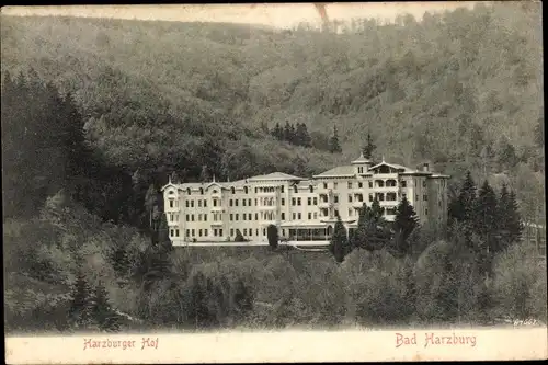 Ak Bad Harzburg am Harz, Harzburger Hof