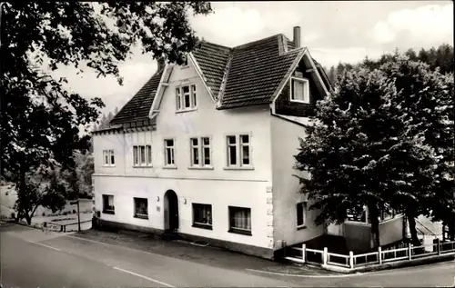 Ak Niederhof Wiehl im Oberbergischen Kreis, Pension Haus Waldfrieden