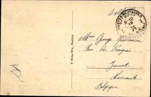 Ak Monschau Montjoie in der Eifel, Teilansicht