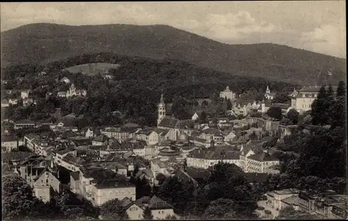 Ak Baden Baden am Schwarzwald, Panorama von der Friedrichshöhe aus gesehen