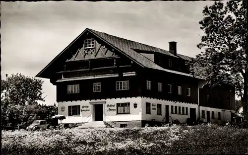 Ak Maierhöfen im Allgäu, Gasthof und Pension zur Grenze, Inh. Josef Mayer