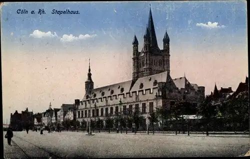 Ak Köln am Rhein, Stapelhaus