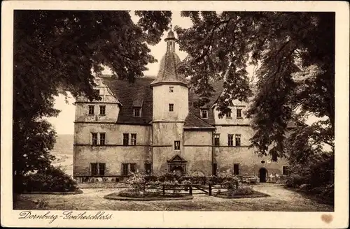 Ak Dornburg an der Saale Thüringen, Goetheschloss