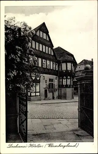 Ak Höxter an der Weser, Dechanei