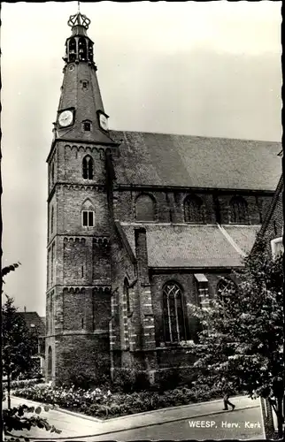 Ak Weesp Nordholland, Herv. Kerk