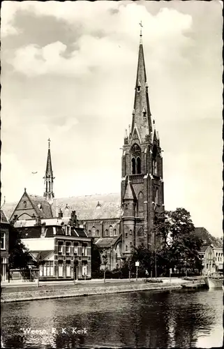 Ak Weesp Nordholland, R.K. Kerk