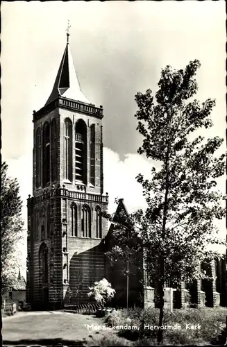 Ak Monnickendam Waterland Nordholland Niederlande, Hervormde Kerk