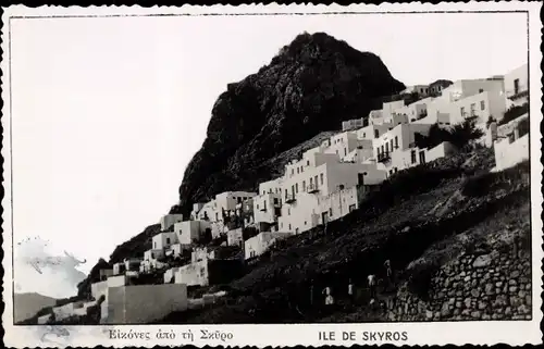 Ak Insel Skyros Griechenland, Häuser