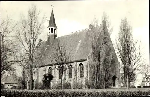 Ak Oudenhoorn Südholland, Nederlandse Hervormde Kerk