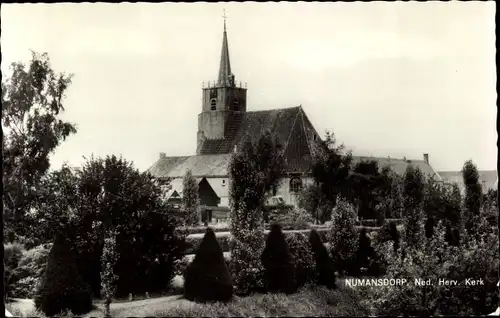 Ak Numansdorp Südholland Niederlande, Nederlandse Hervormde Kerk