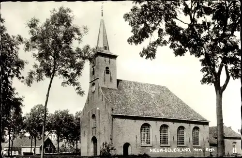 Ak Nieuw Beijerland Südholland, Herv. Kerk