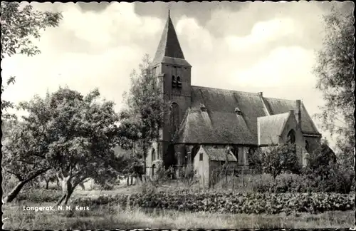 Ak Langerak Südholland, Ned. Herv. Kerk