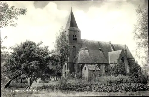 Ak Langerak Südholland, Ned. Herv. Kerk