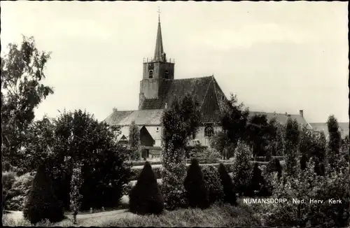 Ak Numansdorp Südholland Niederlande, Nederlandse Hervormde Kerk