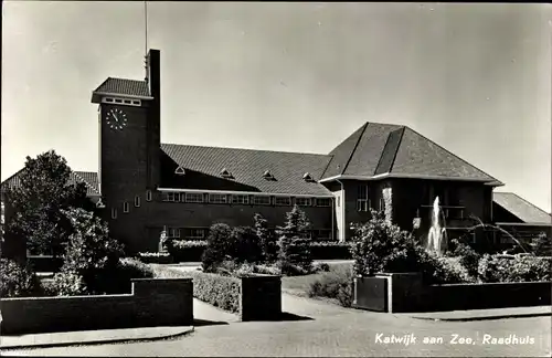 Ak Katwijk aan Zee Südholland Niederlande, Raadhuis