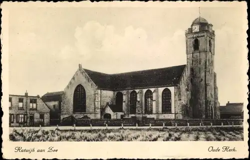 Ak Katwijk aan Zee Südholland Niederlande, Oude Kerk