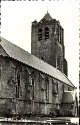 Ak Monster Südholland Niederlande, Herv. Kerk