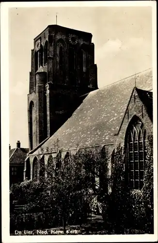 Ak De Lier Südholland, Ned. Herv. Kerk