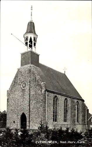 Ak Everdingen Südholland Niederlande, Ned. Herv. Kerk