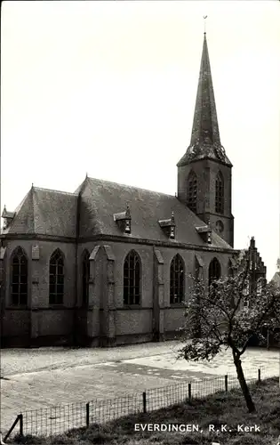 Ak Everdingen Südholland Niederlande, R. K. Kerk