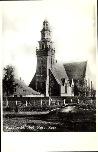 Ak Haastrecht Südholland, Ned. Herv. Kerk