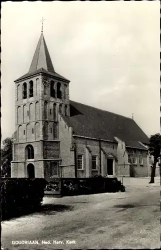 Ak Goudriaan Südholland, Ned. Herv. Kerk