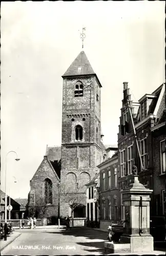 Ak Naaldwijk Südholland, Ned. Herv. Kerk