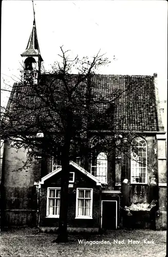 Ak Wijngaarden Molenlanden Südholland, Ned. Herv. Kerk