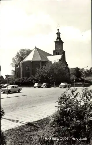 Ak Hazerswoude Dorp Südholland, Herv. Kerk