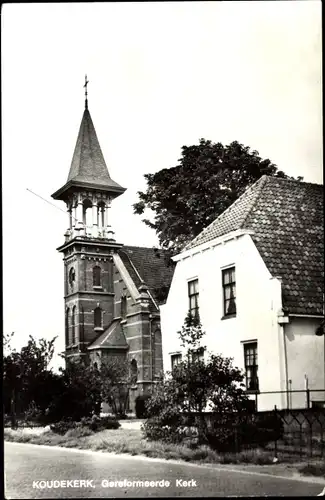 Ak Koudekerk aan den Rijn Südholland, Gereformeerde Kerk