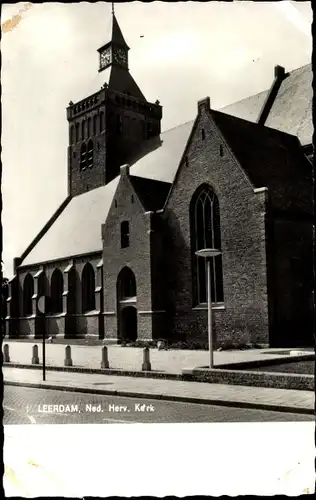 Ak Leerdam Südholland, Nederlandse Hervormde Kerk