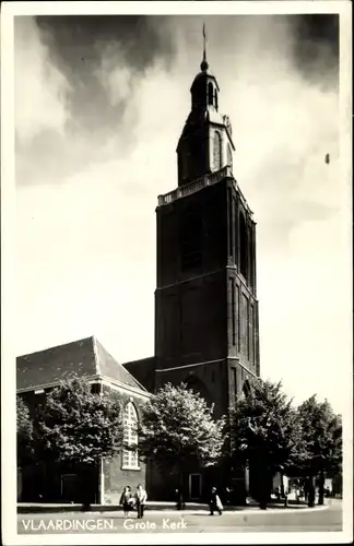 Ak Vlaardingen Südholland, Grote Kerk