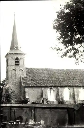 Ak Piershil Südholland, Ned. Herv. Kerk