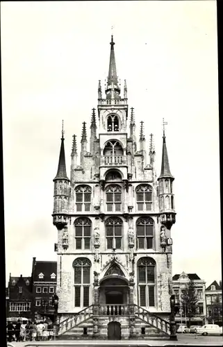 Ak Gouda Südholland Niederlande, Stadhuis